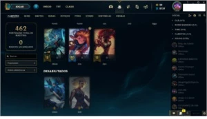 CONTA DIAMANTE 4 COM QUASE TODOS CHAMP E 206 SKINS ! - League of Legends LOL
