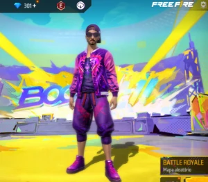 Conta Free Fire/Level 2 Com 300 Dima No Seu Email