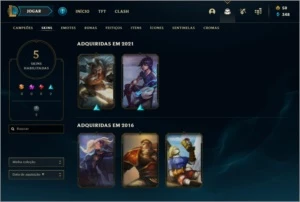 CONTA LOL - League of Legends