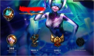CONTA DE LEAGUE OF LEGENDS LEVEL 69 - 106 CAMPEÕES GOLD V LOL