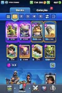 Conta Clash Royale