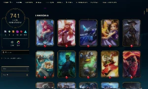 Conta Lol Full Champ 741 Skins - League of Legends