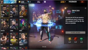 vendo conta com angelical masculina - Free Fire
