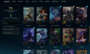 conta smurf platina 2 - League of Legends LOL
