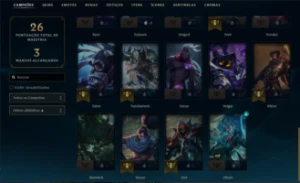 conta smurf platina 2 - League of Legends LOL