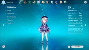 Venti c1 + Qiqi c1 AR51 - Genshin Impact
