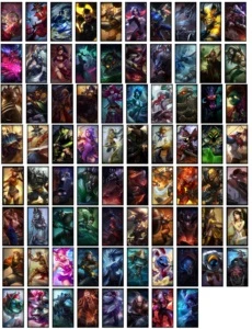 Ouro 4, 112 campões, 78 skins e 7 páginas de runa - League of Legends LOL