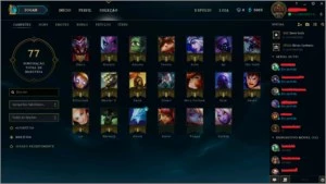 Conta de League Of Legends, Unranked, 14 Campeões, 4 Skins LOL