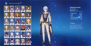 Ayato+Ganyu+Xiao+Tartaglia+Yae Miko+Espada Negra+2armas⭐⭐⭐⭐⭐ - Genshin Impact