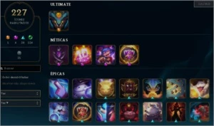 Conta League Of legends lvl 281 ouro 1, 91 pdl LOL