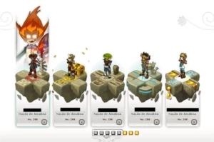 Conta iop, feca, enu, elio e hupper lvl 200 - Wakfu
