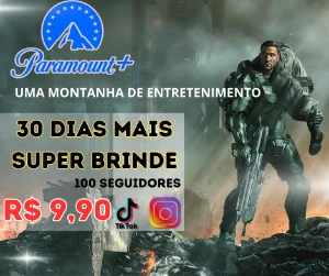 o Melhor da Paramount+ c/ Conta Premium e Ganhe 100 Seguidos - Assinaturas e Premium