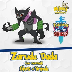 Zarude Dada ou normal Evento - Pokémon Sword e Shield