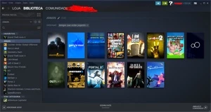 STEAM COM VARIOS JOGOS GTA ONLINE +1BILHAO