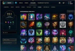 Conta LoL (várias skins) - Diamante nas filas - League of Legends