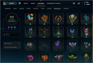 Conta LoL (várias skins) - Diamante nas filas - League of Legends