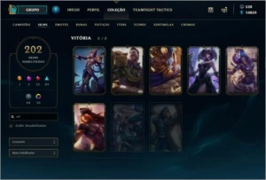 Conta LoL (várias skins) - Diamante nas filas - League of Legends