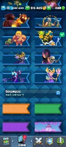 Conta clash royale arena 19