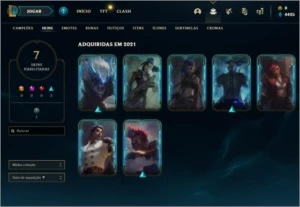 Conta de LOL - Elo Mestre com mmr boostado (66%WINRATE) - League of Legends