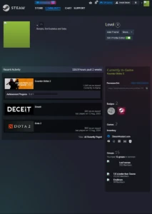 CS2 | 1000+ horas (Sem Prime) | Medalha/Moeda de 5 Anos - Counter Strike