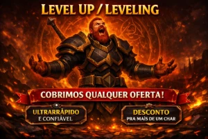 LEVELING / LEVEL UP 01–80 / PACOTE WOW RETAIL
