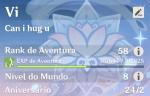 AR 58 Alhaithan + Nahida + Raiden + Ayaka + Leia descrição - Genshin Impact