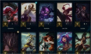 CONTA LEAGUE OF LEGENDS PLATINA NAS DUAS FILAS LOL