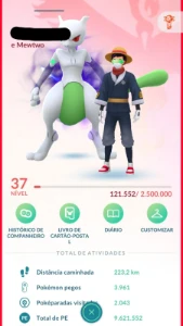 Conta Pokémon Go (Level 37, 2019) - Pokemon GO