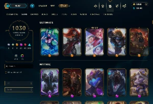 Conta Lol - 1031 Skins, Várias Skins Com Bordas Exclusivas - League of Legends