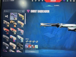 Conta Valorant muitas skins