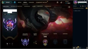 CONTA DE LOL DIAMANTE 3 - League of Legends