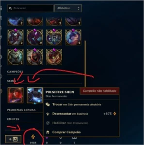CONTA DE LOL DIAMANTE 3 - League of Legends