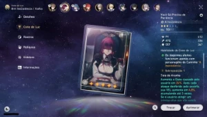 Honkai Star Rail Kafka+Cone Assinatura Himeko E1+Cone - Outros