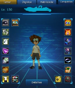 Conta LADMO Mid-End Game 4 SSS+ - Digimon Masters Online