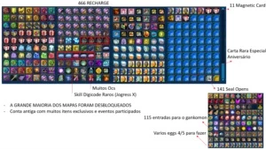 V> Conta DMO Omegamon - Digimon Masters Online