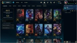 Vendo conta Lol cheia de skin - League of Legends