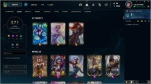 Vendo conta Lol cheia de skin - League of Legends