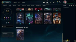 CONTA LOL - PLATINA 4 • MAIN JUNGLE !!! ÓTIMA OPORTUNIDADE. - League of Legends