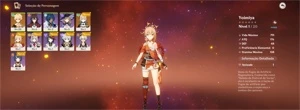 Conta reroll AR10 Yoimiya + Agitação Trovejante + Noelle c5 - Genshin Impact