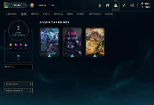Conta League of Legends BR 8k RP LOL