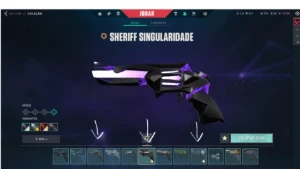 Conta valorant completa muitas skins
