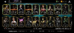 Vendo conta de mortal Kombat de mobile conta de Android - Outros