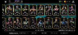 Vendo conta de mortal Kombat de mobile conta de Android - Outros