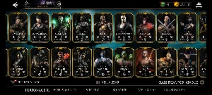 Vendo conta de mortal Kombat de mobile conta de Android - Outros