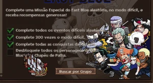 Conta Grand Line Adventure (GLA) - Outros