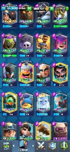 Conta Clash Royale