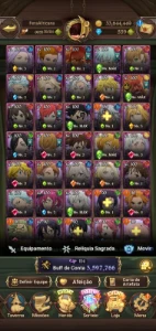 Conta The Seven Deadly Sins Grand Cross - End Game - F2P