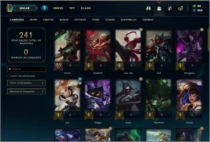 Conta Ferro 2 afundada - League of Legends LOL