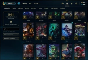 Conta Ferro 2 afundada - League of Legends LOL