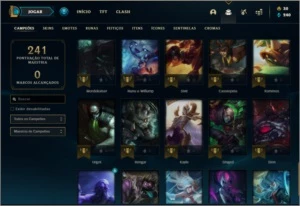 Conta Ferro 2 afundada - League of Legends LOL